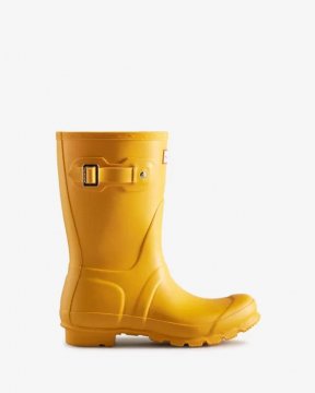 Hunter Boots | Women's Original Short Rain Boots-Yellow